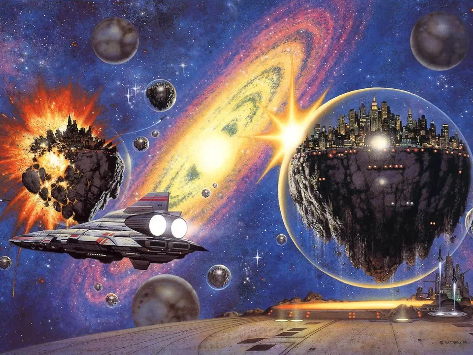 David Mattingly — artwork 26 of 29, Retrofuturisme archive