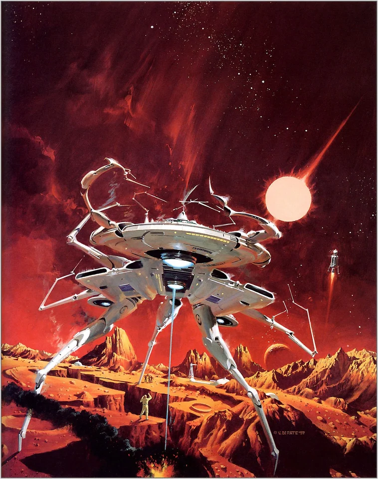 Vincent Di Fate — artwork 19 of 21, Retrofuturisme archive