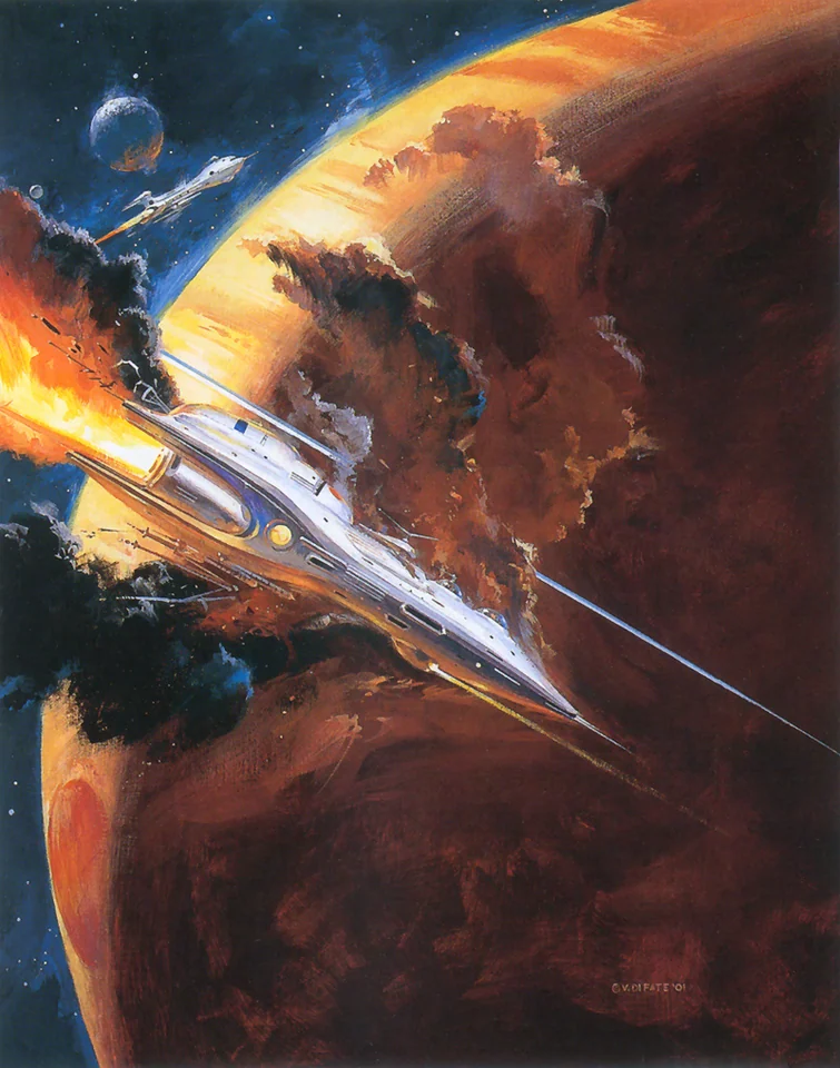 Vincent Di Fate — artwork 20 of 21, Retrofuturisme archive