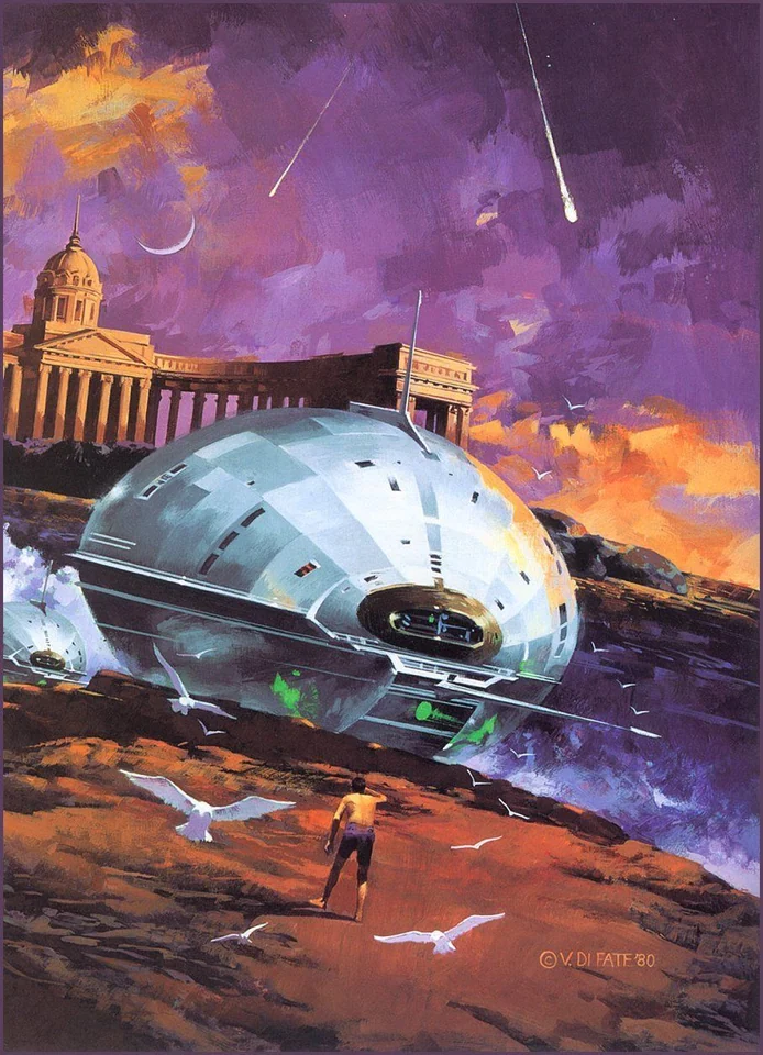 Vincent Di Fate — artwork 7 of 21, Retrofuturisme archive