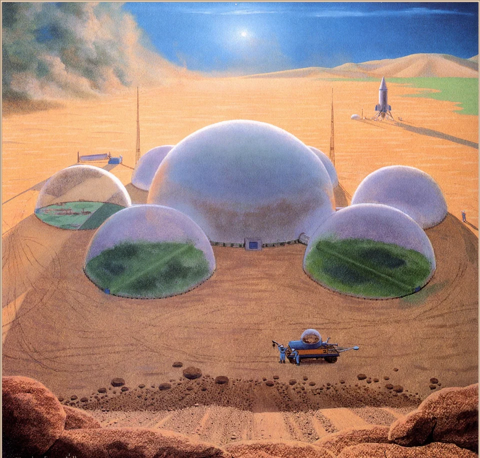 Chesley Bonestell — artwork 11 of 18, Retrofuturisme archive