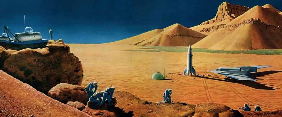 Chesley Bonestell — artwork 17 of 18, Retrofuturisme archive