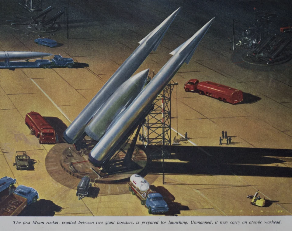 Chesley Bonestell — artwork 6 of 18, Retrofuturisme archive