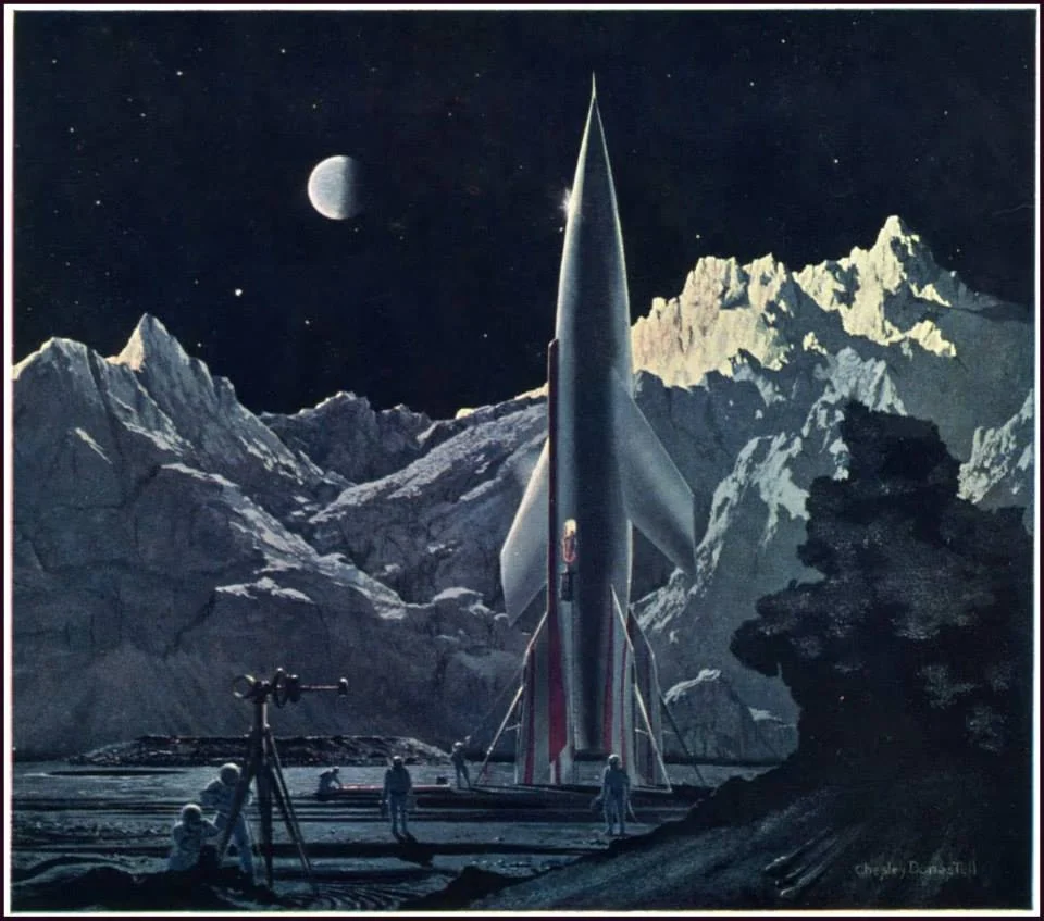 Chesley Bonestell — artwork 7 of 18, Retrofuturisme archive