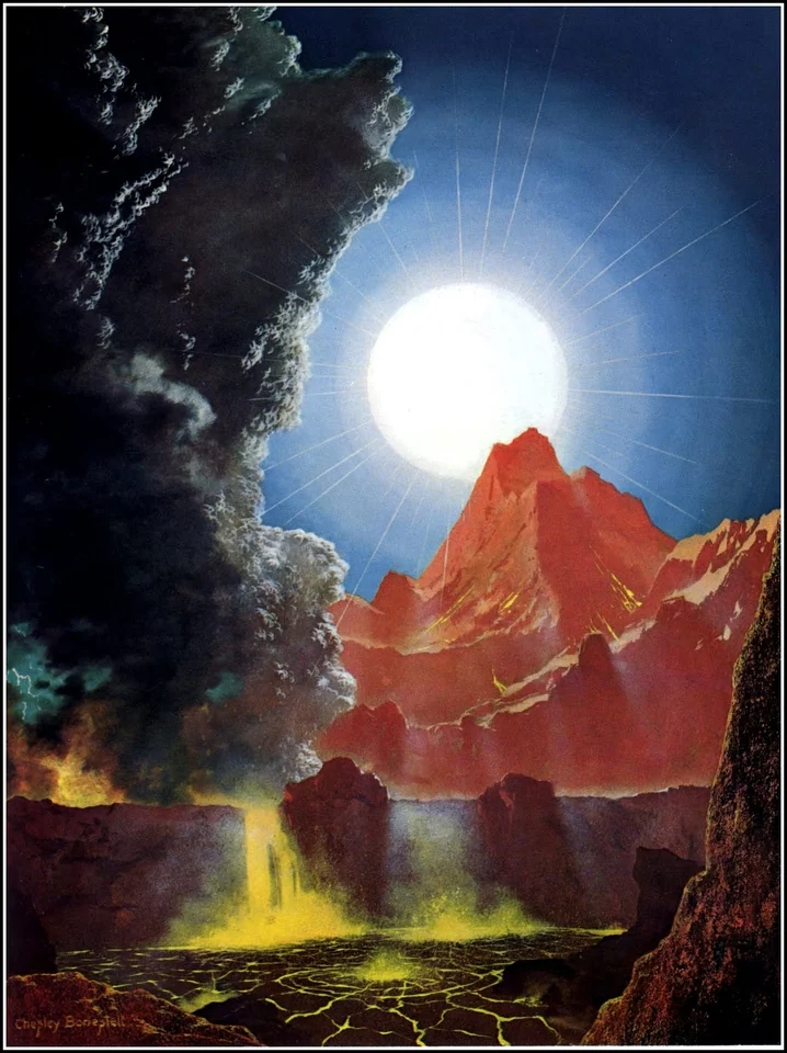 Chesley Bonestell — artwork 9 of 18, Retrofuturisme archive