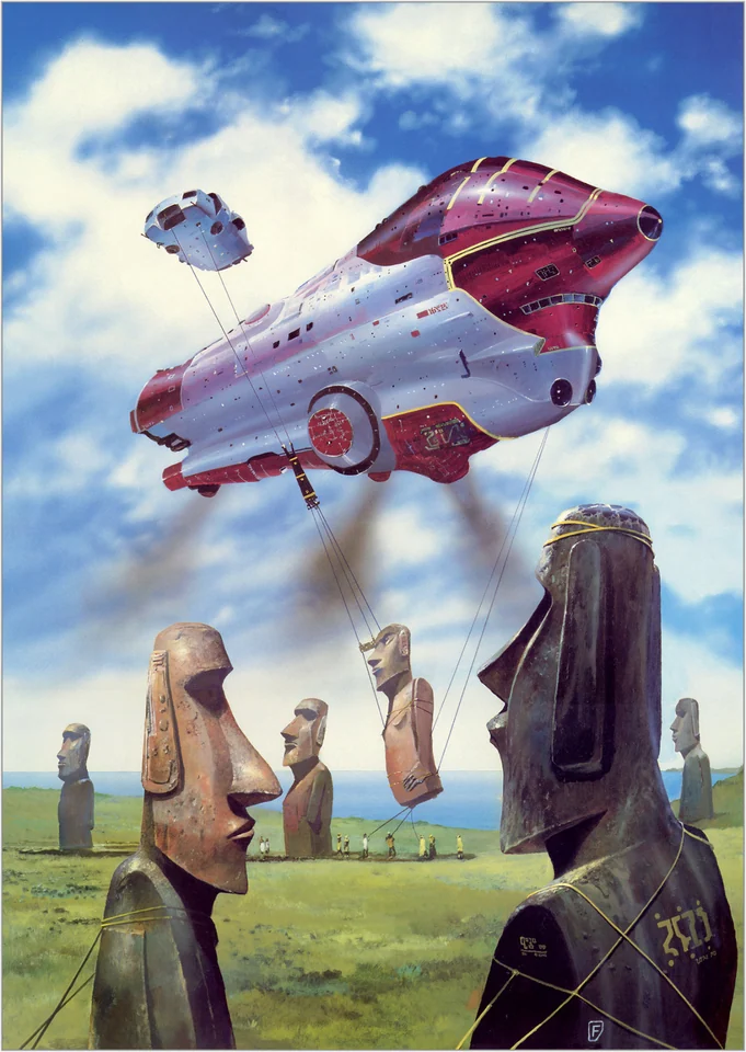 Chris Foss — artwork 5 of 16, Retrofuturisme archive