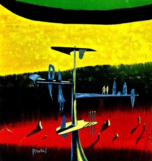 Richard M. Powers — artwork 24 of 27, Retrofuturisme archive