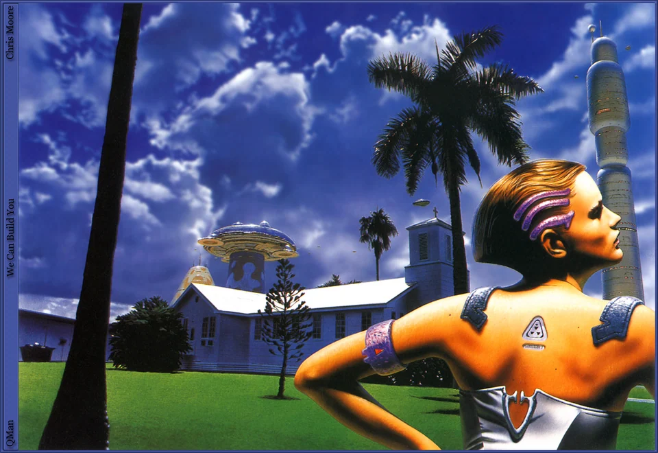 Chris Moore — artwork 12 of 16, Retrofuturisme archive