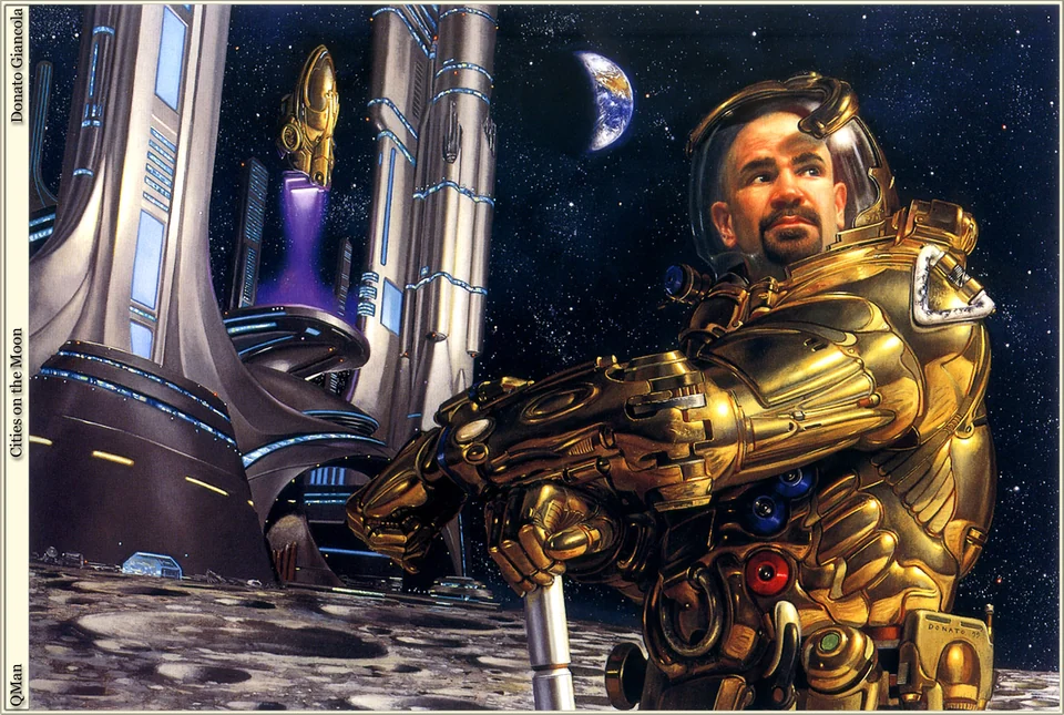 Donato Giancola — artwork 1 of 15, Retrofuturisme archive