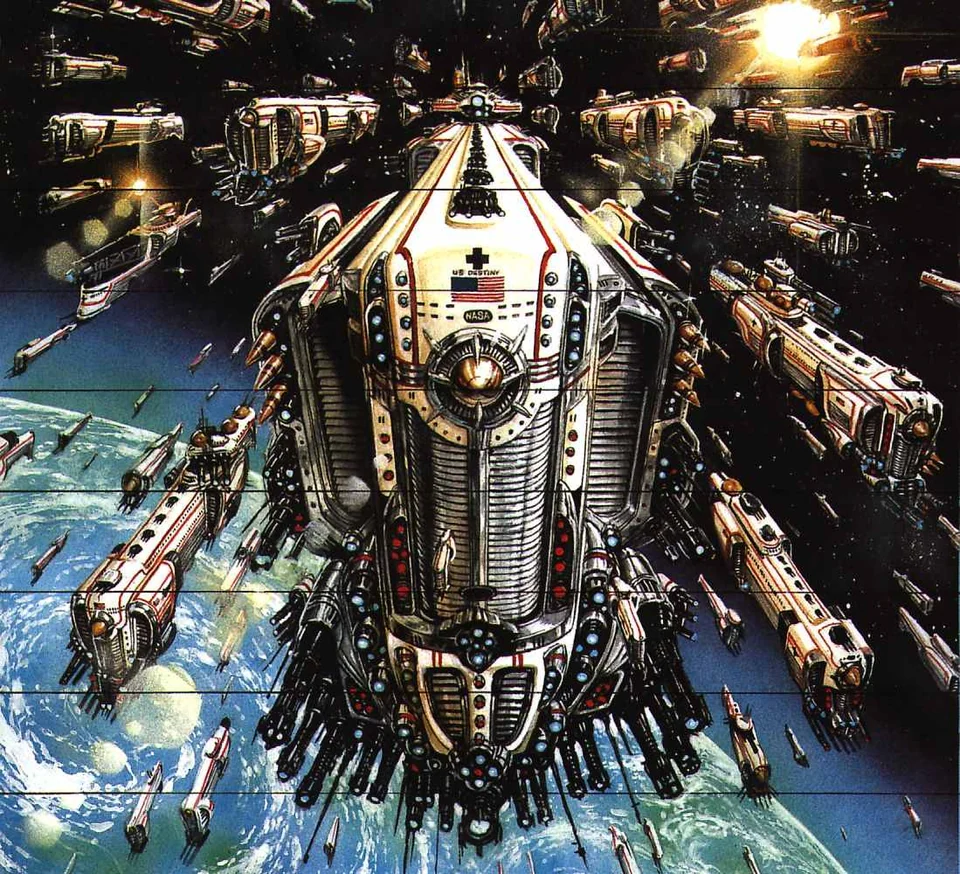 Olivier Ledroit — artwork 6 of 12, Retrofuturisme archive