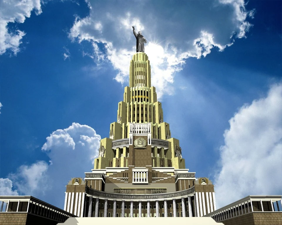Russian Bloc — Totalitarian urbanism — image 15 of 45, Retrofuturisme archive