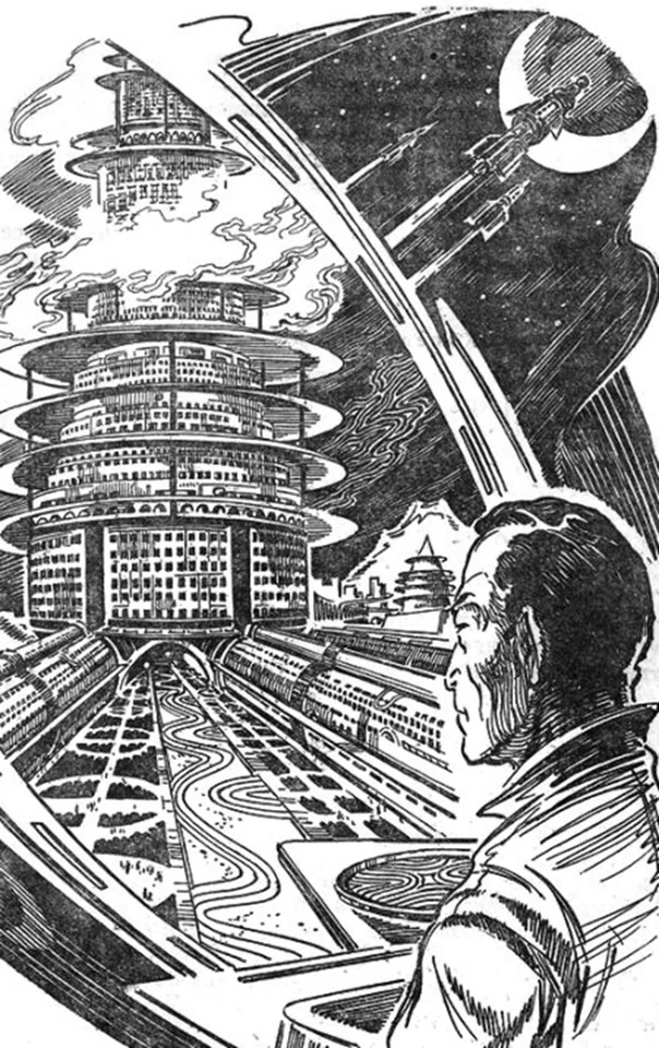 Russian Bloc — Totalitarian urbanism — image 2 of 45, Retrofuturisme archive