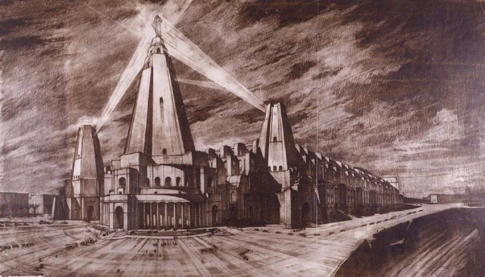 Russian Bloc — Totalitarian urbanism — image 22 of 45, Retrofuturisme archive