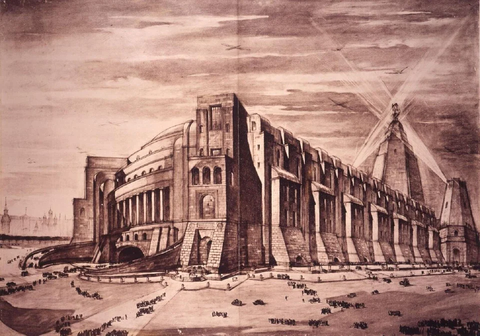 Russian Bloc — Totalitarian urbanism — image 23 of 45, Retrofuturisme archive