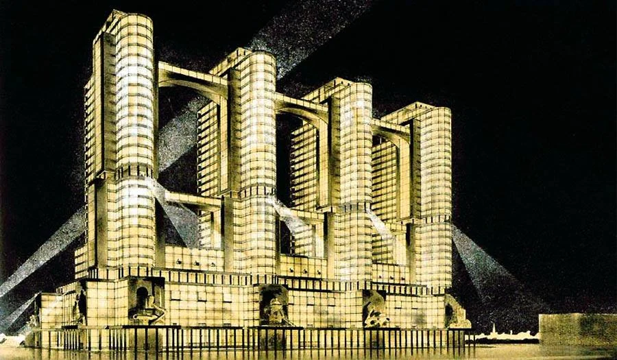 Russian Bloc — Totalitarian urbanism — image 27 of 45, Retrofuturisme archive
