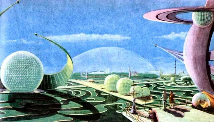 Russian Bloc — Totalitarian urbanism — image 7 of 45, Retrofuturisme archive