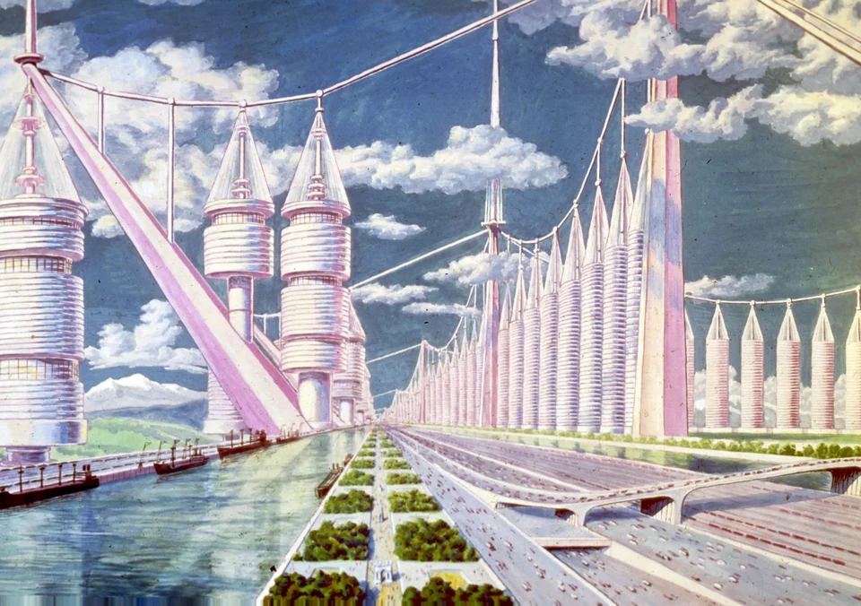 Russian Bloc — Totalitarian urbanism — image 8 of 45, Retrofuturisme archive