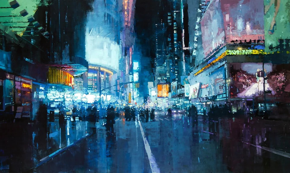 Jeremy Mann — artwork 18 of 18, Retrofuturisme archive