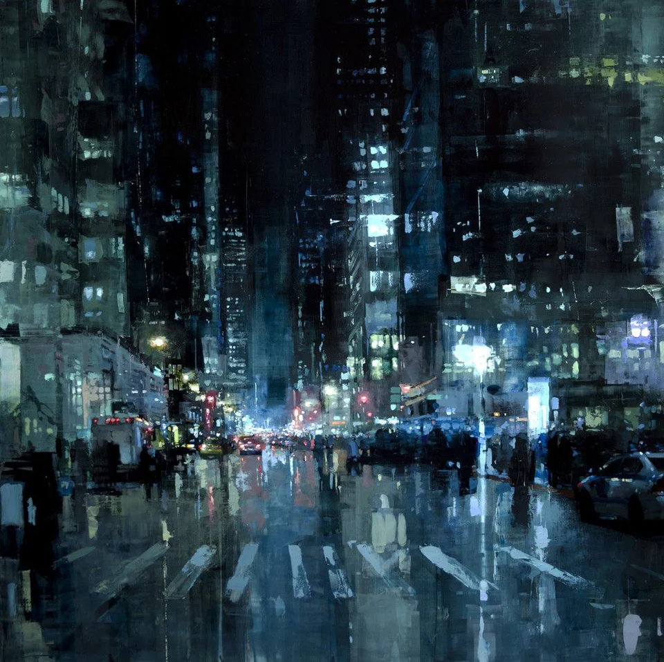 Jeremy Mann — artwork 8 of 18, Retrofuturisme archive