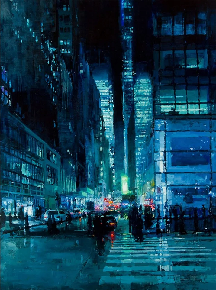 Jeremy Mann — artwork 9 of 18, Retrofuturisme archive