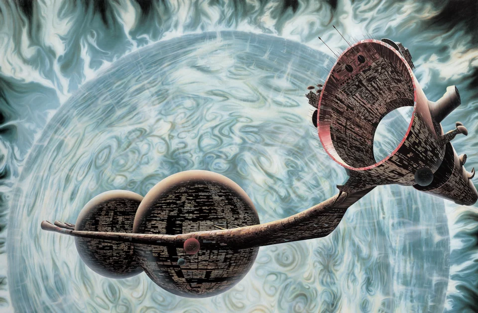Glenn Brown — artwork 3 of 10, Retrofuturisme archive