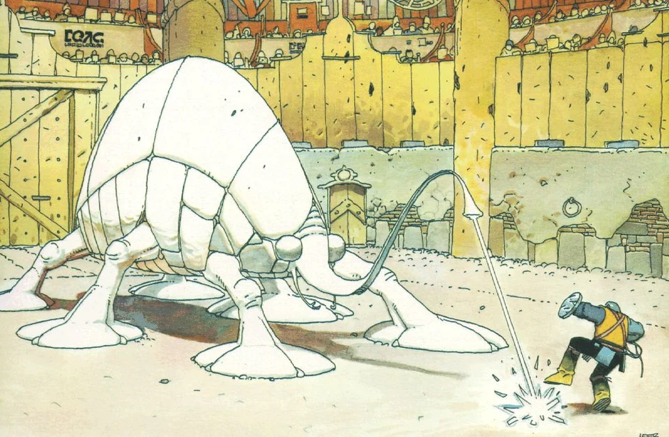 Jean Giraud / Mœbius — artwork 16 of 36, Retrofuturisme archive