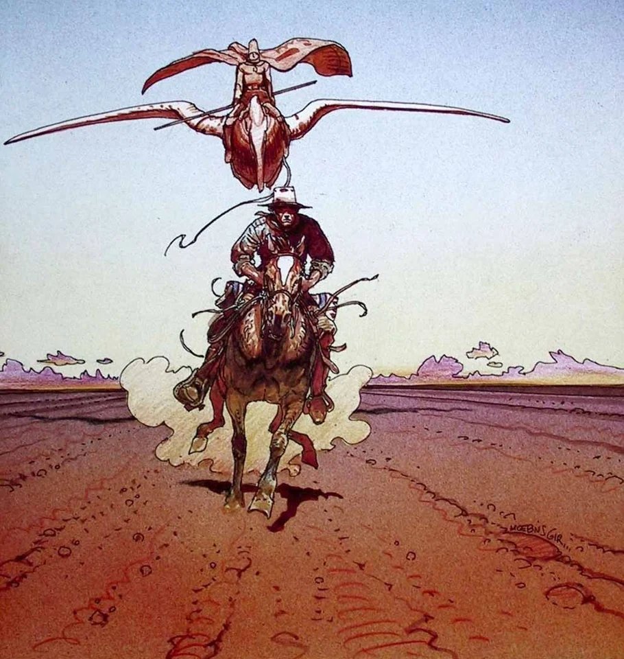 Jean Giraud / Mœbius — artwork 2 of 36, Retrofuturisme archive