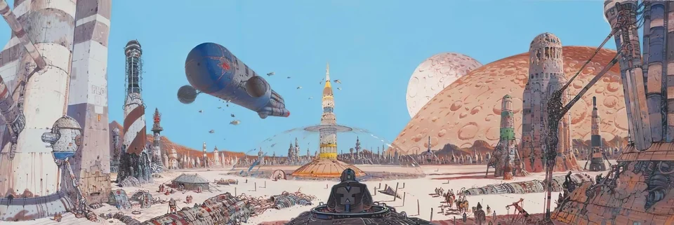 Jean Giraud / Mœbius — artwork 21 of 36, Retrofuturisme archive