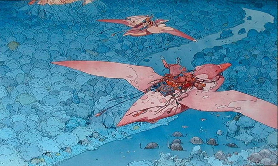 Jean Giraud / Mœbius — artwork 23 of 36, Retrofuturisme archive