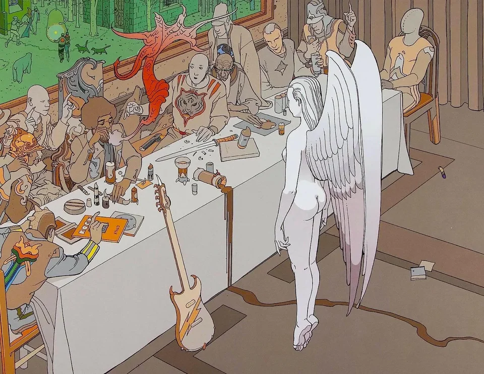 Jean Giraud / Mœbius — artwork 24 of 36, Retrofuturisme archive