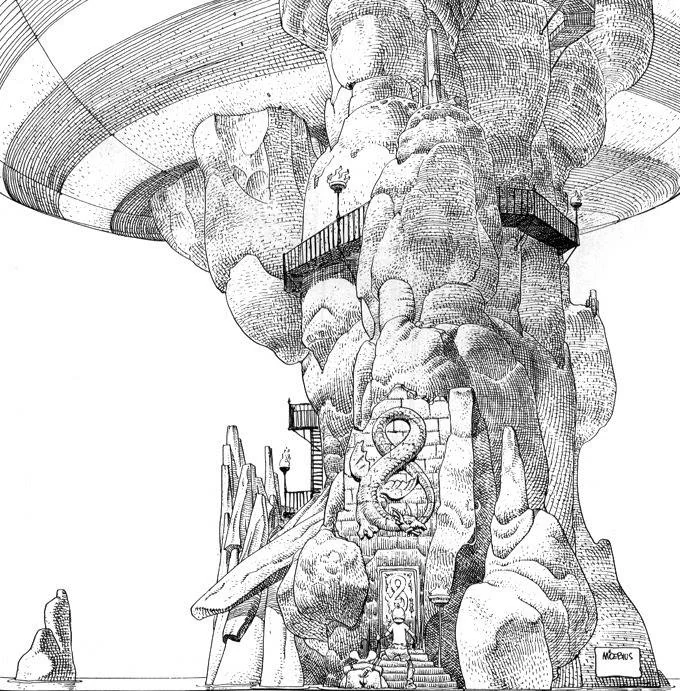 Jean Giraud / Mœbius — artwork 25 of 36, Retrofuturisme archive