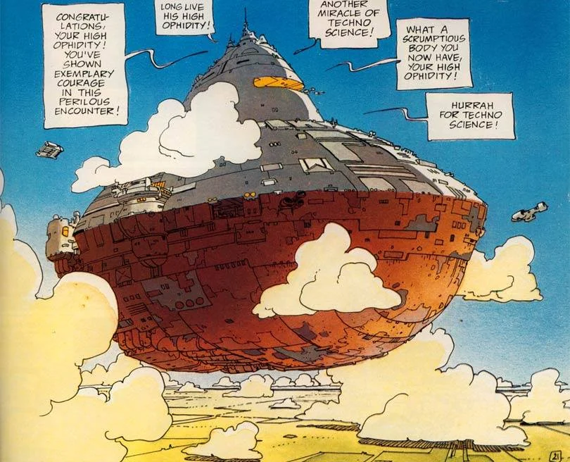 Jean Giraud / Mœbius — artwork 28 of 36, Retrofuturisme archive