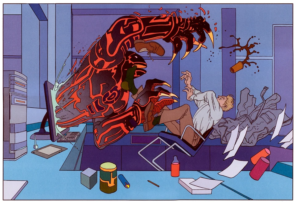 Jean Giraud / Mœbius — artwork 3 of 36, Retrofuturisme archive