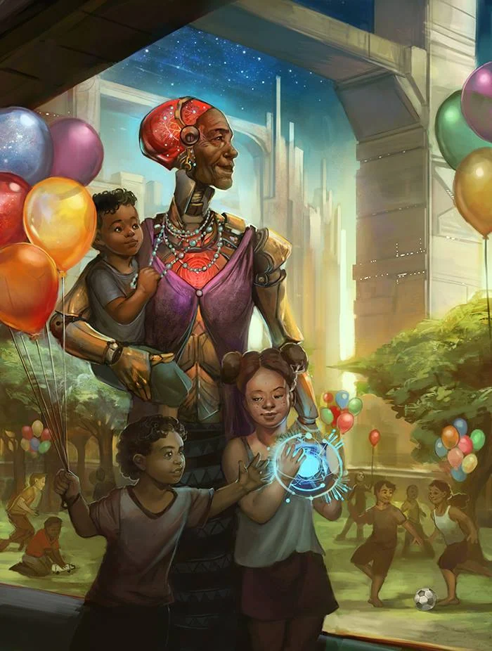Julie Dillon — artwork 12 of 19, Retrofuturisme archive