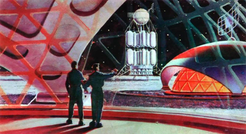 Alexei Leonov & Andrei Sokolov — artwork 14 of 20, Retrofuturisme archive