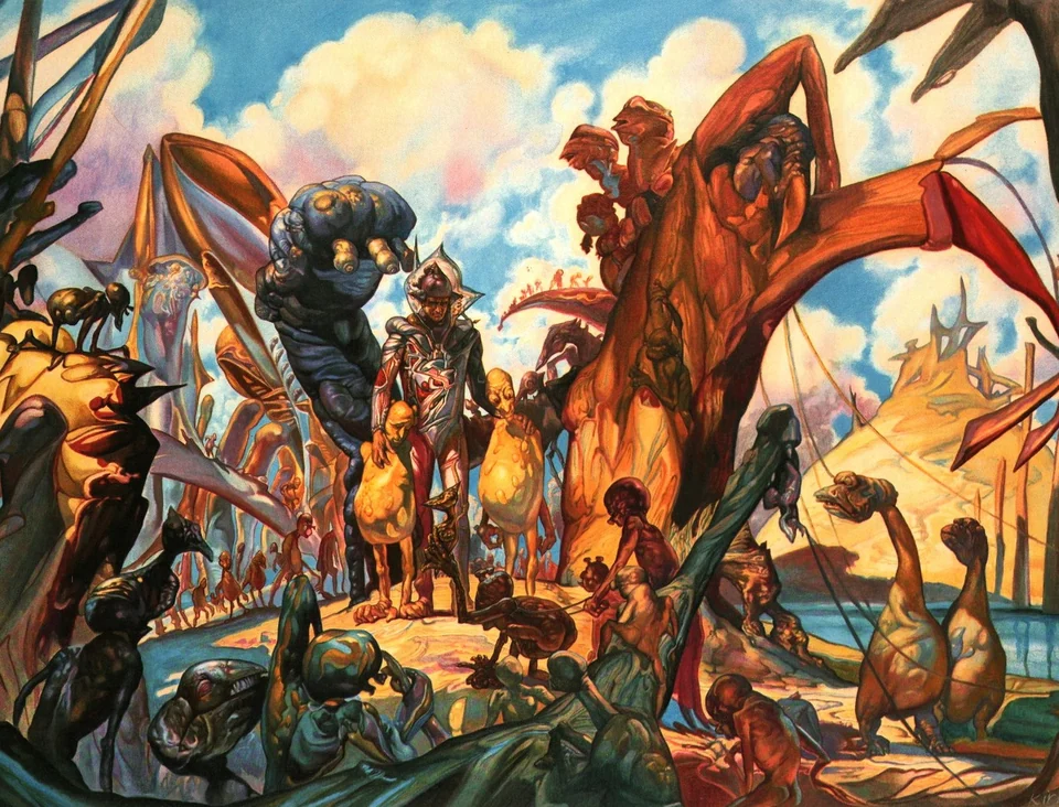 Josh Kirby — artwork 15 of 18, Retrofuturisme archive