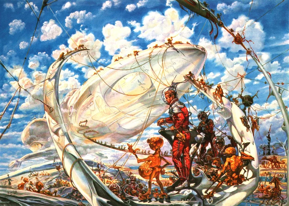 Josh Kirby — artwork 17 of 18, Retrofuturisme archive