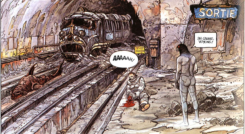 Enki Bilal — artwork 31 of 40, Retrofuturisme archive