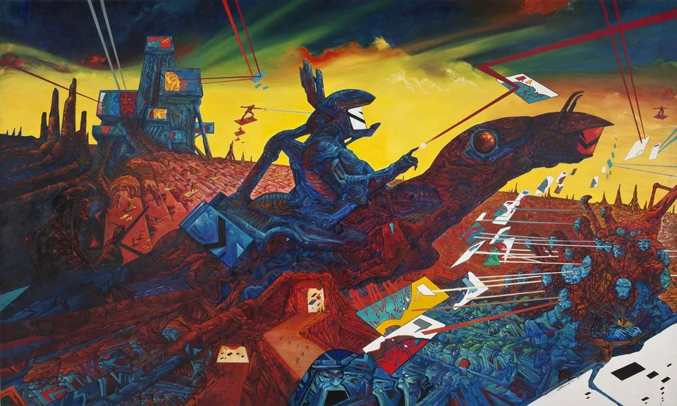 Philippe Druillet — artwork 10 of 22, Retrofuturisme archive