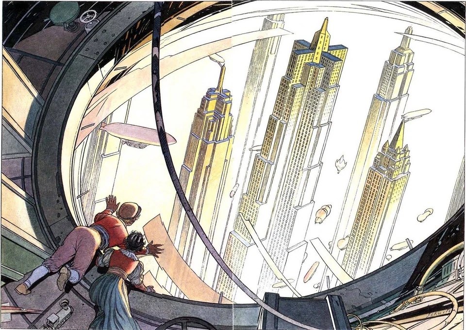 François Schuiten — artwork 11 of 27, Retrofuturisme archive