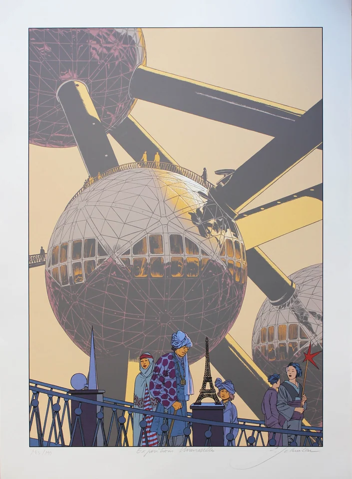François Schuiten — artwork 12 of 27, Retrofuturisme archive