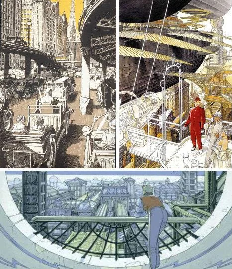 François Schuiten — artwork 17 of 27, Retrofuturisme archive