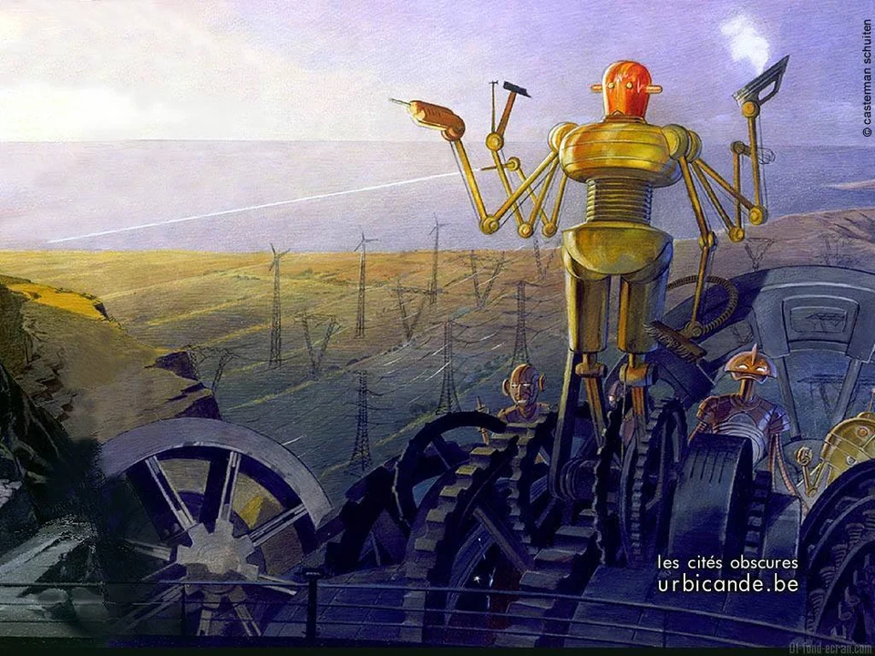 François Schuiten — artwork 19 of 27, Retrofuturisme archive