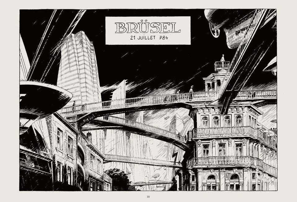 François Schuiten — artwork 21 of 27, Retrofuturisme archive