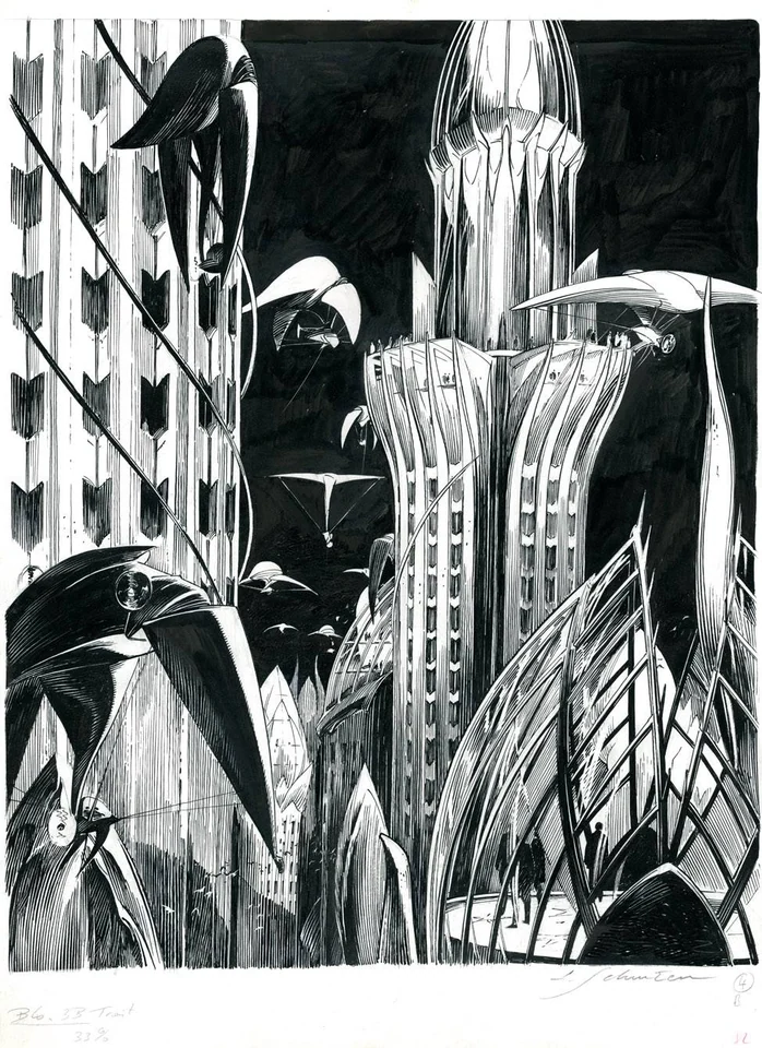 François Schuiten — artwork 25 of 27, Retrofuturisme archive