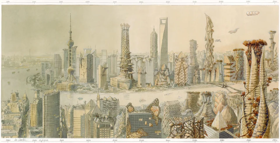 Luc Schuiten — artwork 10 of 37, Retrofuturisme archive