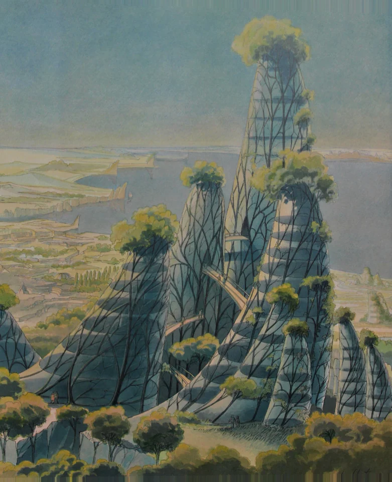 Luc Schuiten — artwork 16 of 37, Retrofuturisme archive