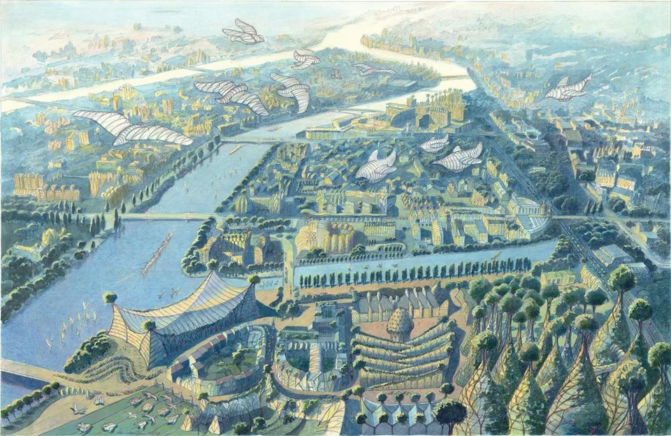 Luc Schuiten — artwork 2 of 37, Retrofuturisme archive