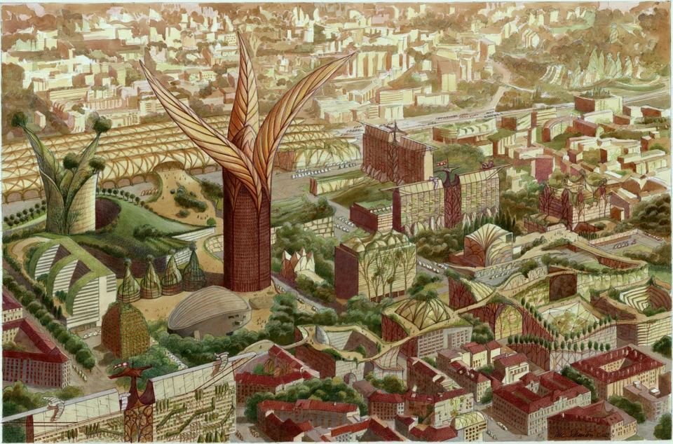 Luc Schuiten — artwork 22 of 37, Retrofuturisme archive