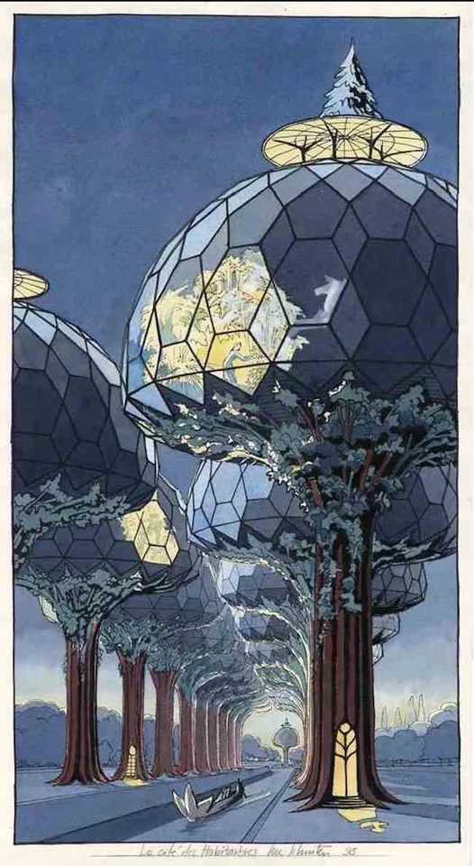 Luc Schuiten — artwork 26 of 37, Retrofuturisme archive